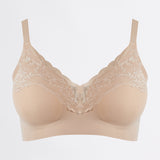 MONICA FLORAL LACE WIRELESS BRA