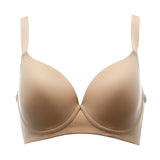 CADY HIGH COVERAGE T-SHIRT BRA - BLACK/BROWN