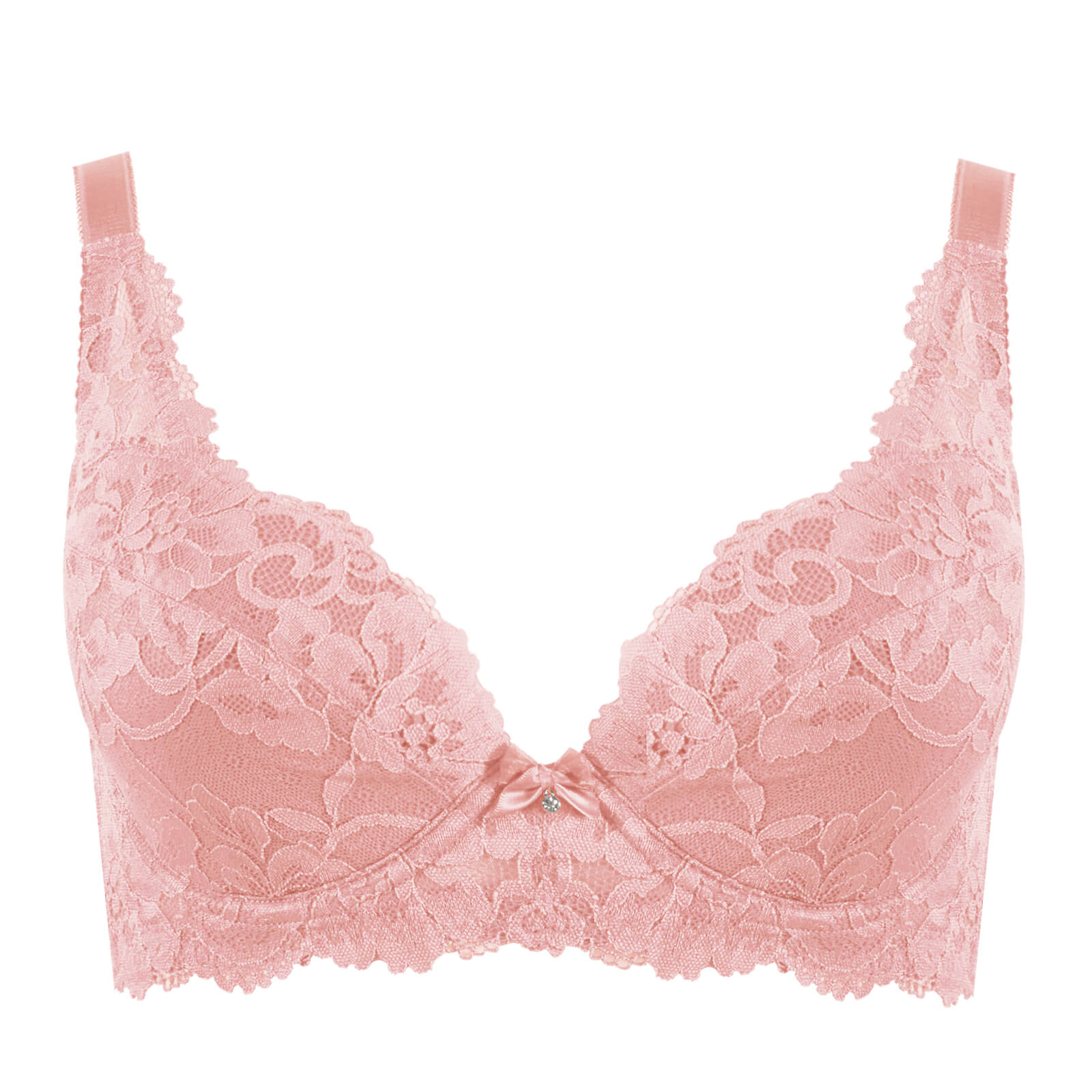 Fate Floral Lace Demi Bra