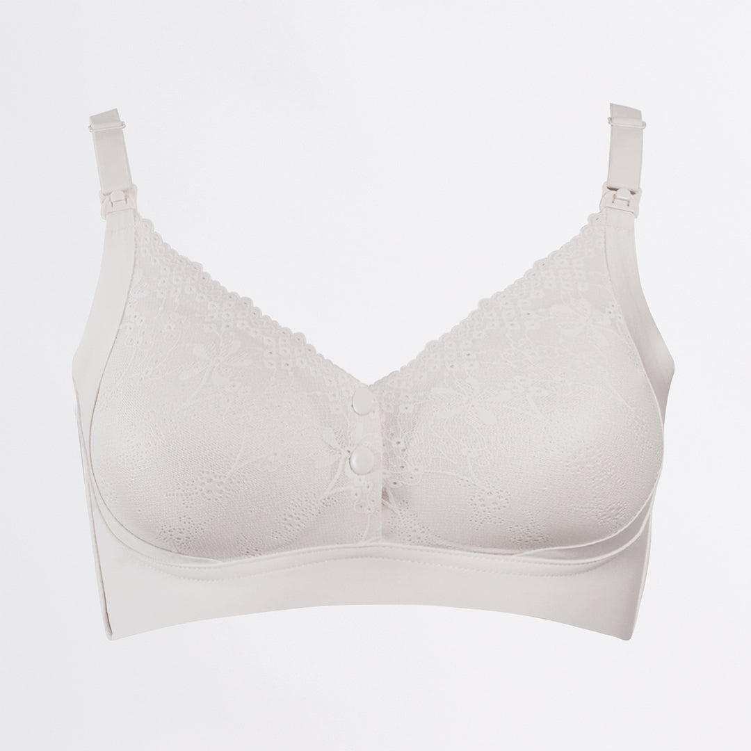 POSIE LACE FRONT BUTTON MATERNITY NURSING BRA
