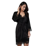 ZINNIA SATIN LOUNGEWEAR SET