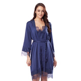 ZINNIA SATIN LOUNGEWEAR SET
