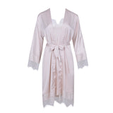 ZINNIA SATIN LOUNGEWEAR SET