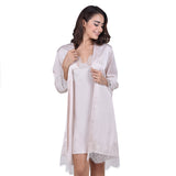 ZINNIA SATIN LOUNGEWEAR SET