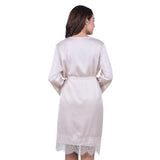 ZINNIA SATIN LOUNGEWEAR SET