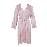 ZINNIA SATIN LOUNGEWEAR SET