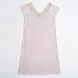 LACE TRIM SLIP ON NIGHT DRESS