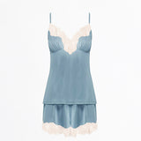 TATIANA LACE SATIN CAMISOLE SET