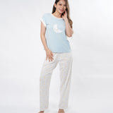 PRINTED PYJAMAS SET