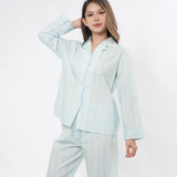 TRUDY SOFT COTTON PASTEL PAJAMAS