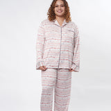 TRIXIE SATIN STRIPED PAJAMAS