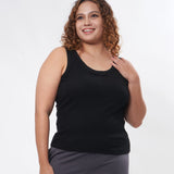 SLEEVELESS PADDED TOP