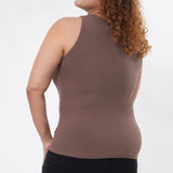 SLEEVELESS PADDED TOP