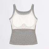 SLEEVELESS PADDED TOP