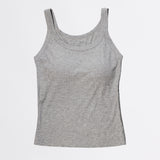 SLEEVELESS PADDED TOP