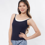 SLEEVELESS PADDED TOP