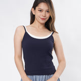 SLEEVELESS PADDED TOP