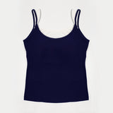 SLEEVELESS PADDED TOP