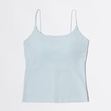 SLEEVELESS PADDED TOP