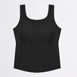 SLEEVELESS PADDED TOP