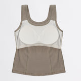 SLEEVELESS PADDED TOP
