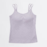 SLEEVELESS PADDED TOP