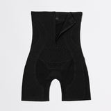 high waist front zip girdle
