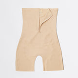 high waist front zip girdle