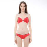 fruitti fete deep v push-up bra
