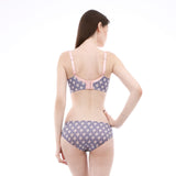 ophelia floral print demi bra