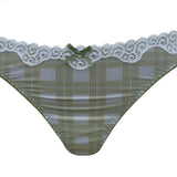 tweed thong