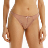 niki sheer lace thong