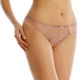 niki sheer lace thong