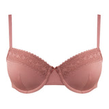 libby lace trimmed 3/4 mould cup bra