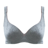 cotton demi t-shirt bra