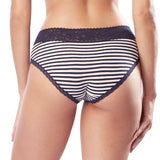 loretta striped boyshort panty