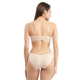 janicka seamless half cup wireless bra