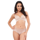 JUDITH SCALLOPED LACE TRIM WIRELESS BRA