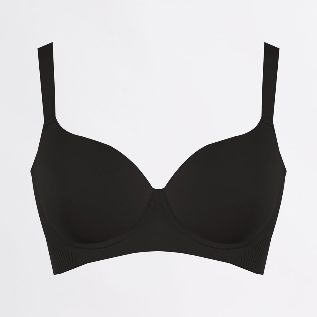 MARGO V FRONT SOFT MEMORY WIRED SEAMLESS BRA