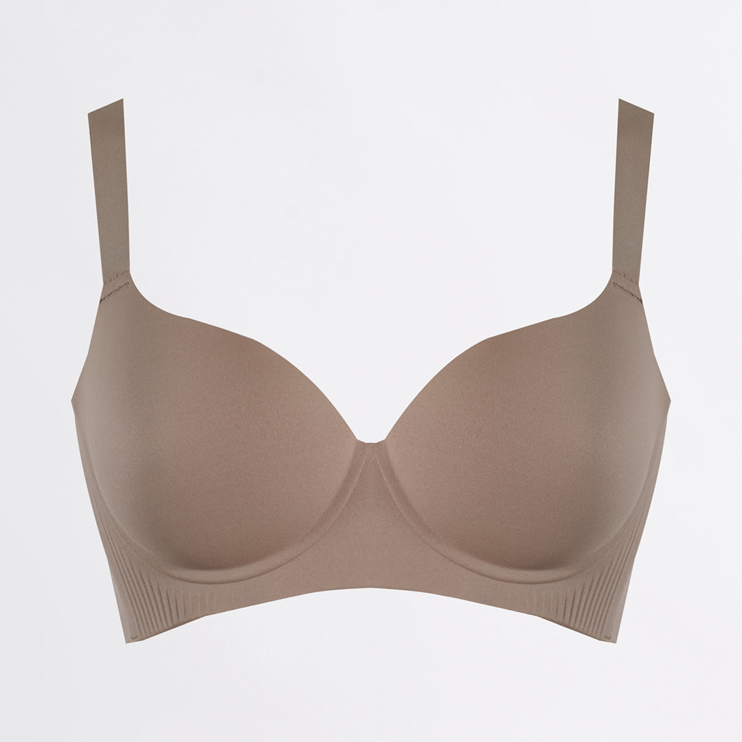 MARGO V FRONT SOFT MEMORY WIRED SEAMLESS BRA