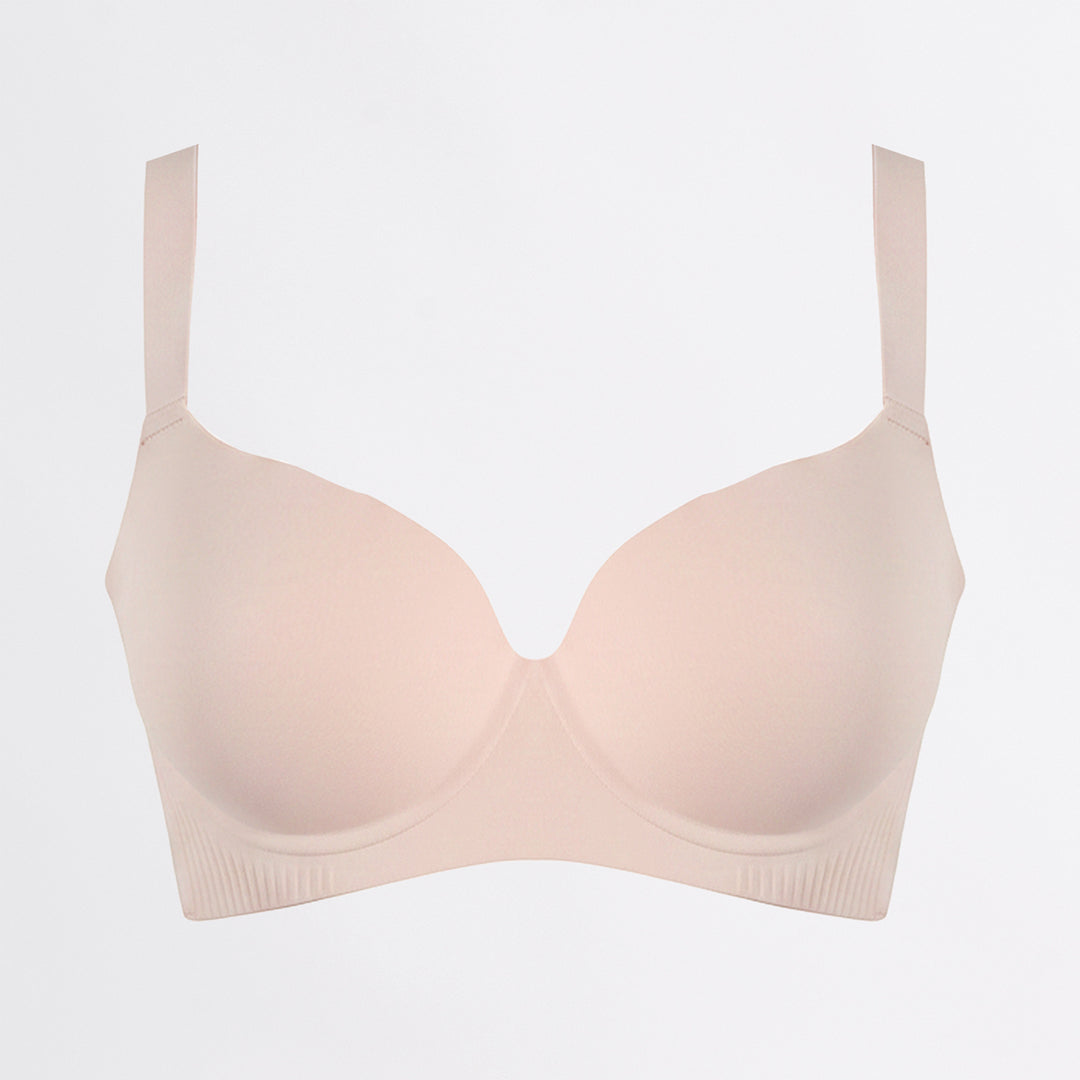 MARGO V FRONT SOFT MEMORY WIRED SEAMLESS BRA