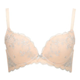 haley gel-padded deep-v bra