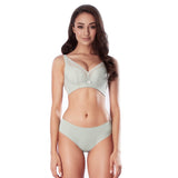 jenny high coverage wireless push up bra