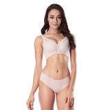 jenny high coverage wireless push up bra