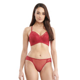 jakayla lace wireless racerback bra