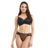 wireless lace scoop triangle bra