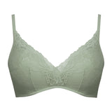 delina lace wireless racerback bra