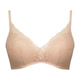 delina lace wireless racerback bra