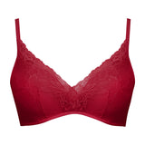 delina lace wireless racerback bra