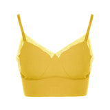 dezanna peep lace cami bralette